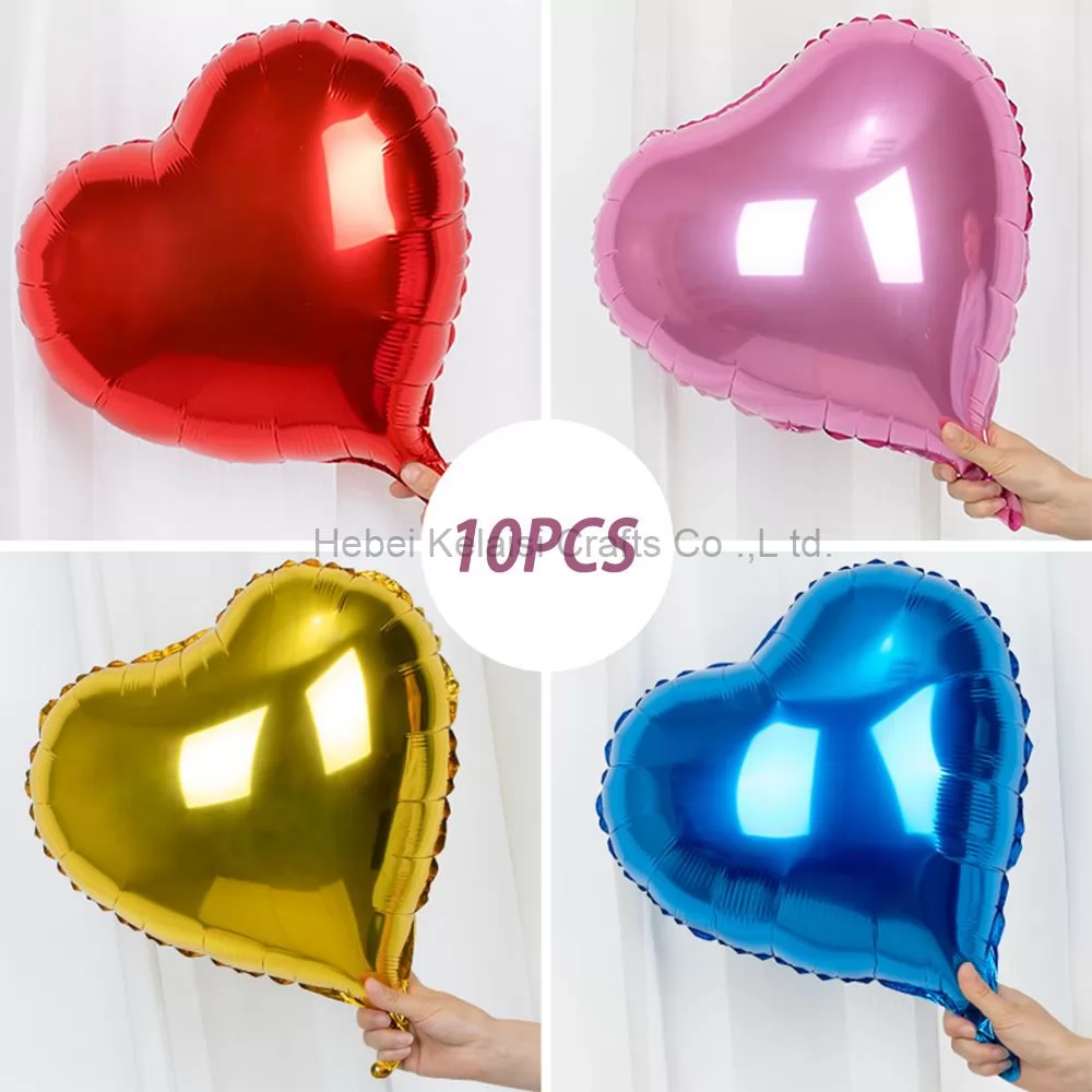 4pcs Heart Letter Shaped Balloon Set