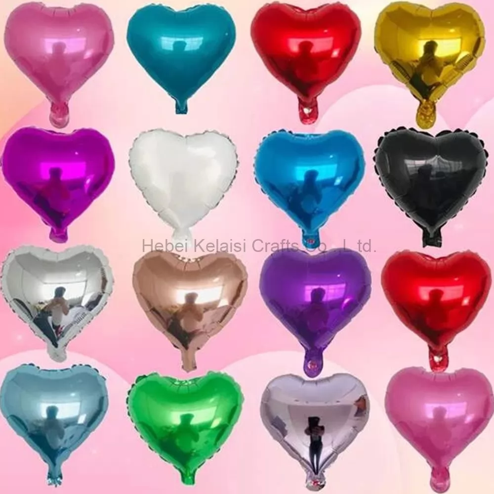 10pcs Heart Shaped Balloon