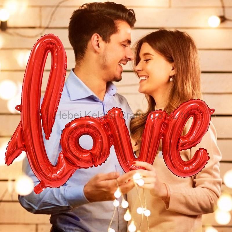 13pcs set Love Heart Foil Balloon Set