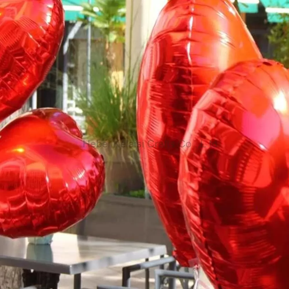 5pcs Heart Shaped Balloon Set