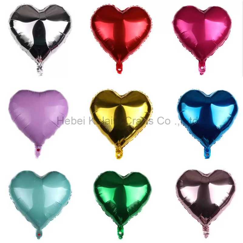 5pcs Heart Shaped Balloon Set