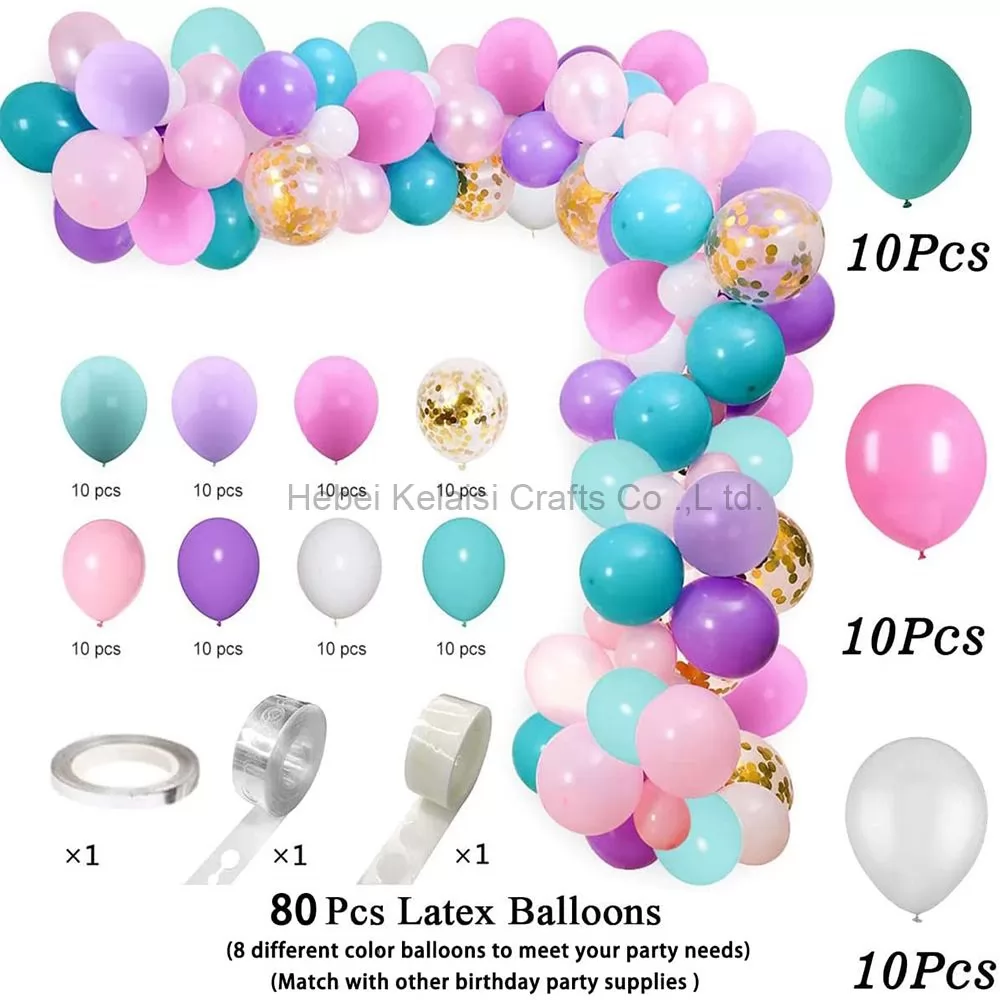 Unicorn Theme Party Supplies Set for Girls