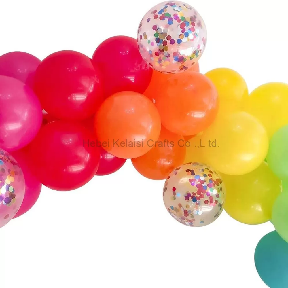 Assorted Colorful Latex Confetti Balloon