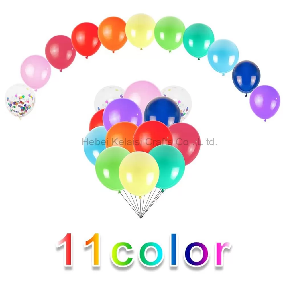 Assorted Colorful Latex Confetti Balloon