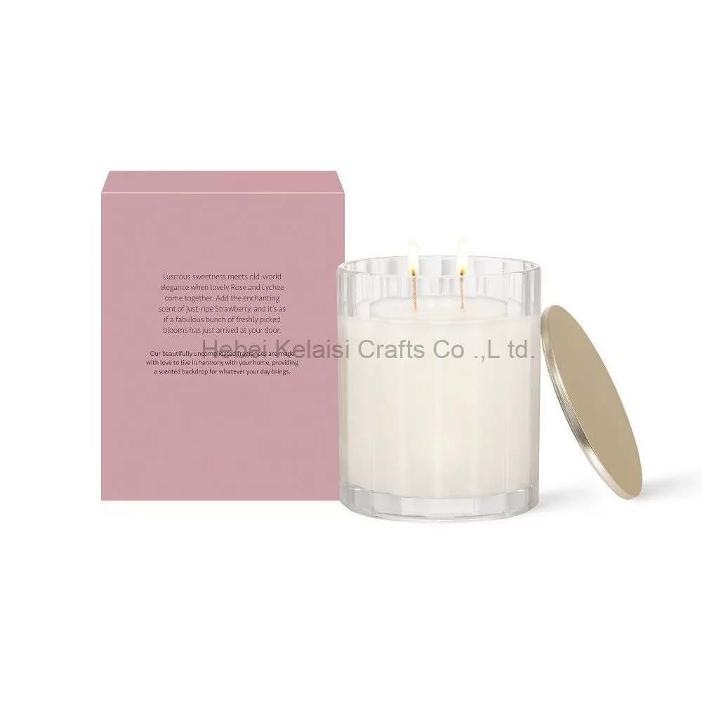 Glass Jar Candle Aromatherapy Scented Candle