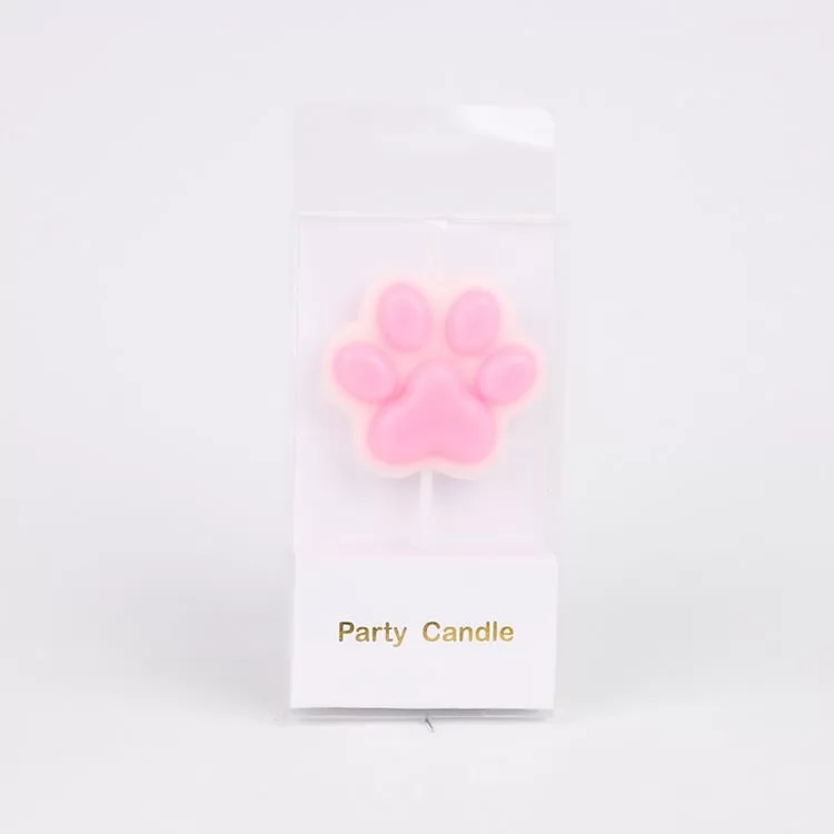 Cat claw shape cartoon birthday candle