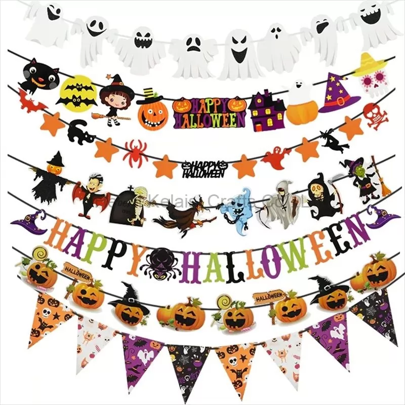 Halloween Decorative Paper Banner