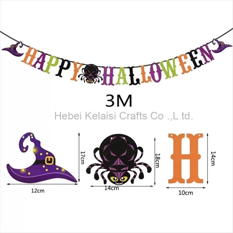 Halloween Decorative Paper Banner