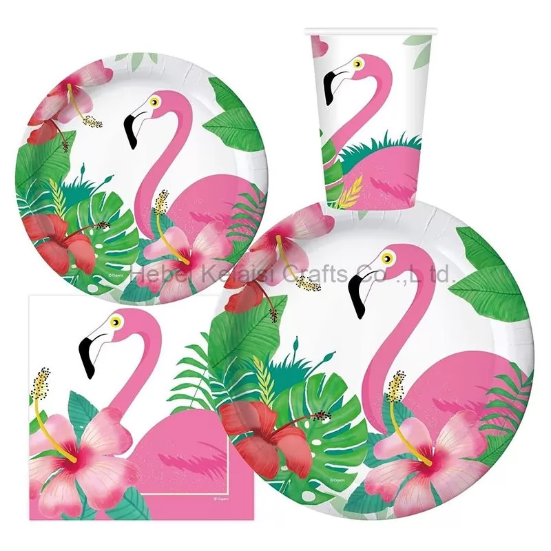 Tropical Flamingo Themed Party Supplies