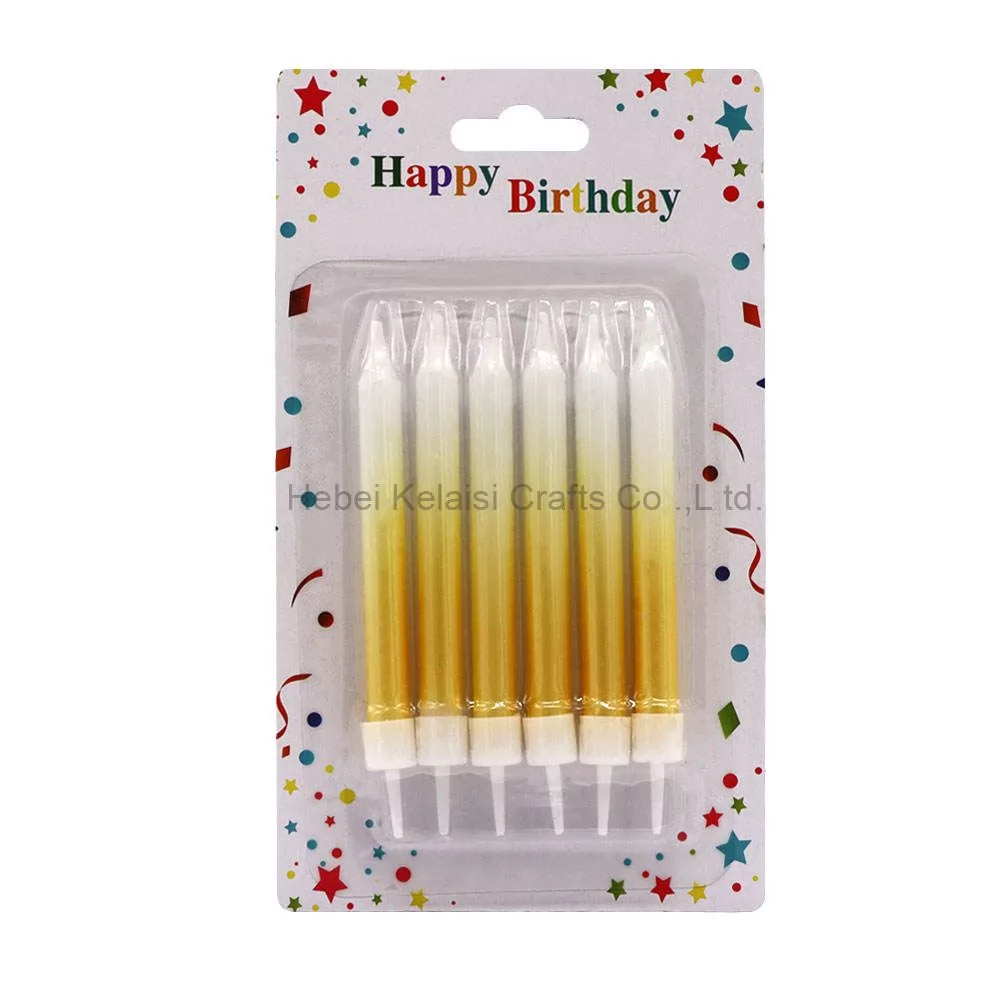 Romantic Party Gradient Birthday Candle