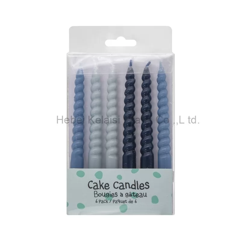 Eco - friendly Birthday Spiral Candles