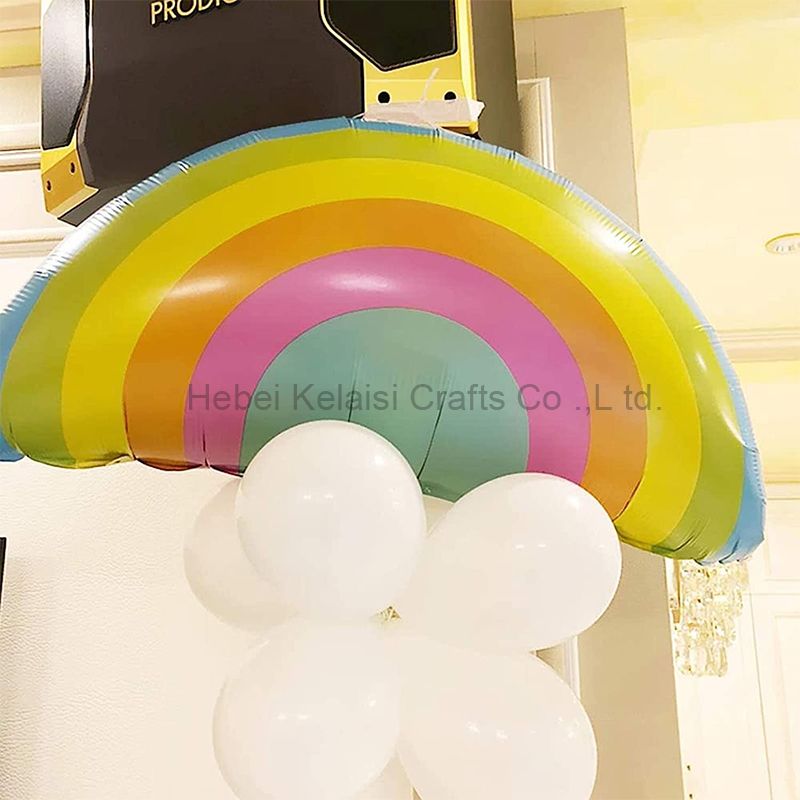 Rainbow Balloon Cloud Aluminum Foil Balloon