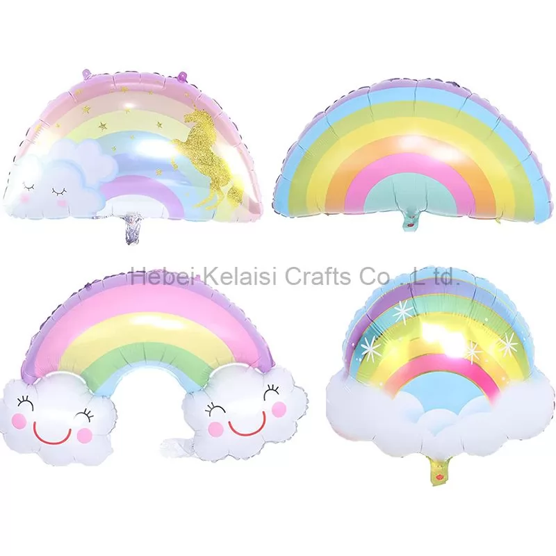 Rainbow Balloon Cloud Aluminum Foil Balloon