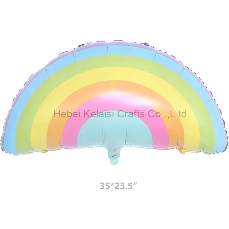 Rainbow Balloon Cloud Aluminum Foil Balloon