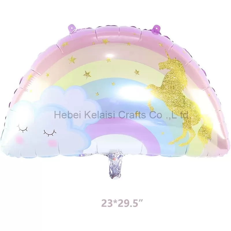 Rainbow Balloon Cloud Aluminum Foil Balloon