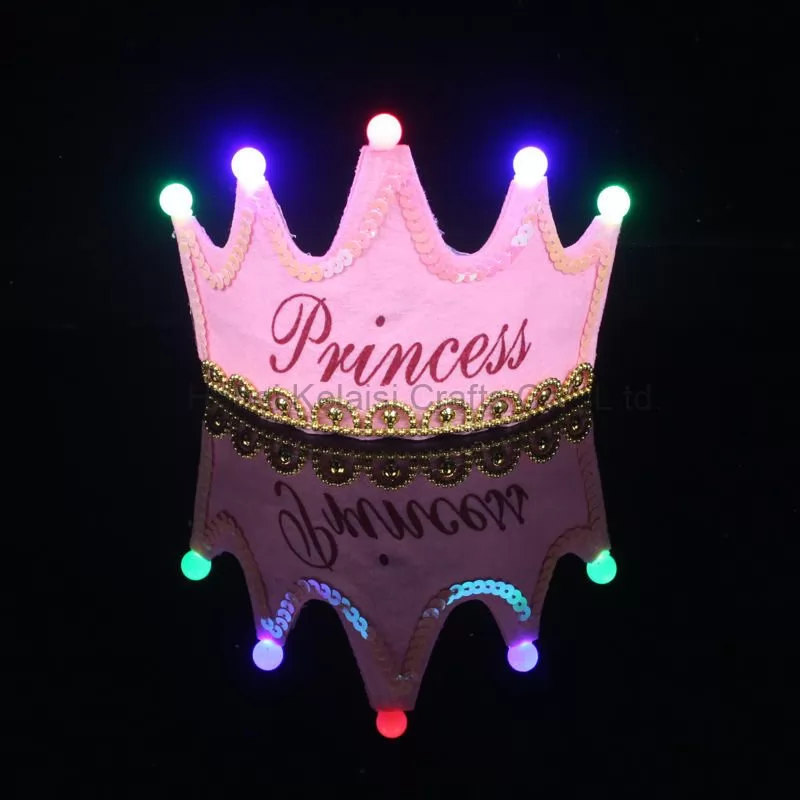 led Flash Crown Styling Birthday party hat
