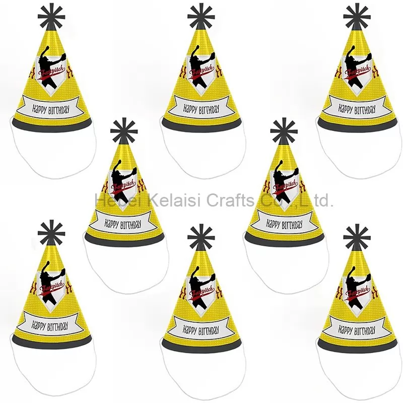 Cone Happy Birthday Party Hats for Kids and Adults