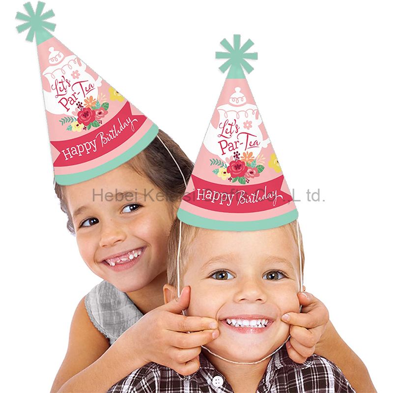 Cone Happy Birthday Paper Party Hats