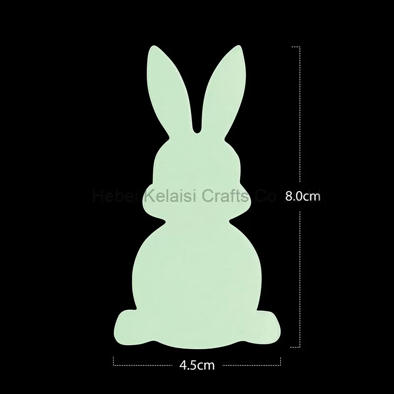 5 pcs Easter bunny cake topper