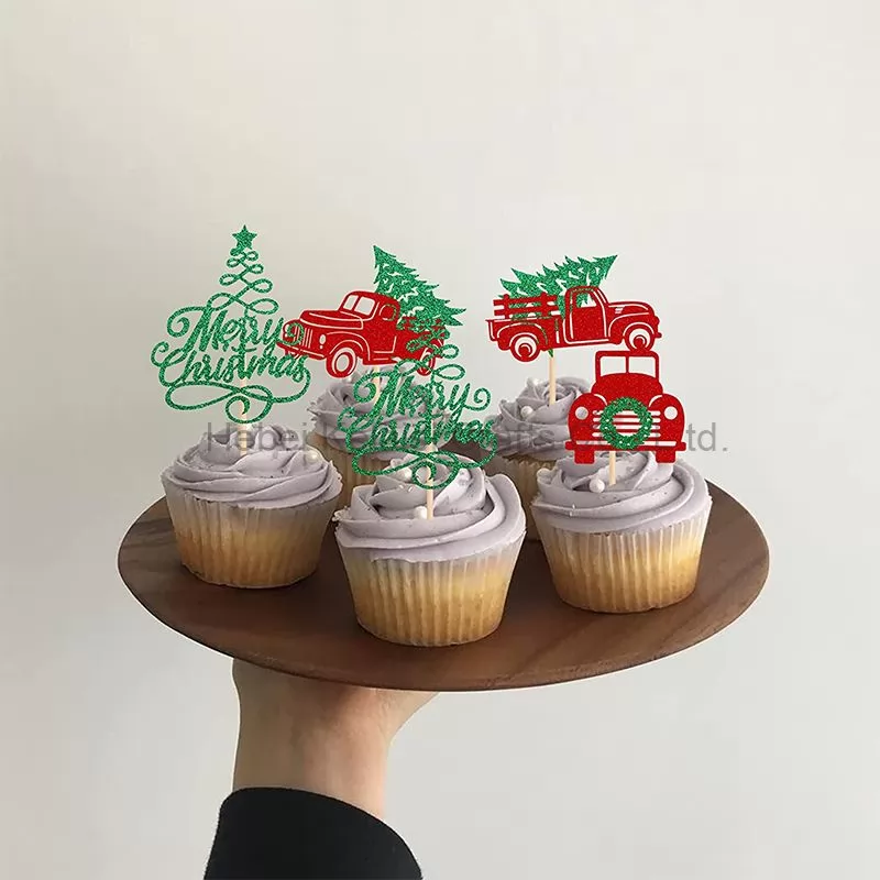 NEW Acrylic Cake Toppers Merry Christmas Cake Toppers