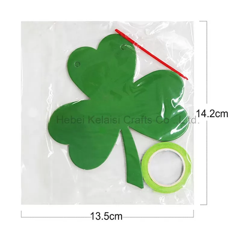 Clover Pulling Banner Irish Holiday Decorative Flag