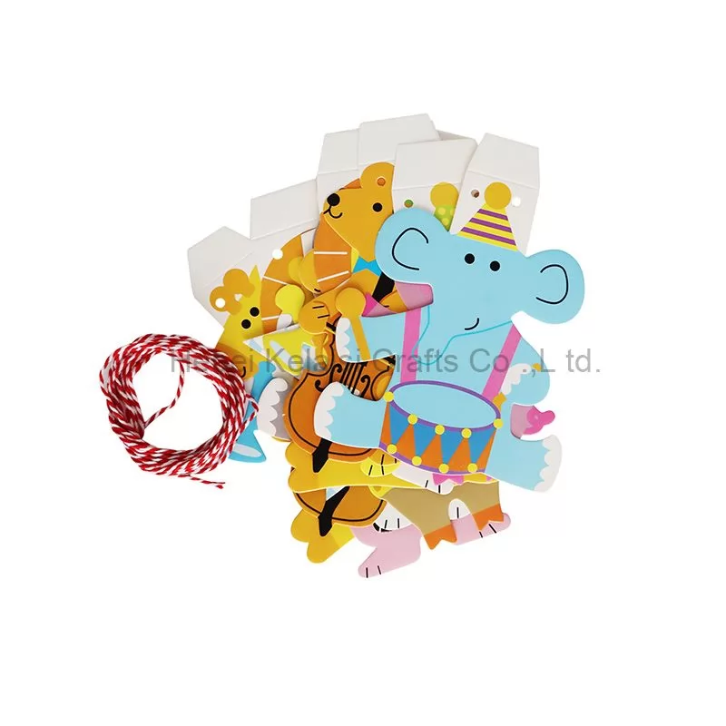 party decoration Forest animal design paper banner