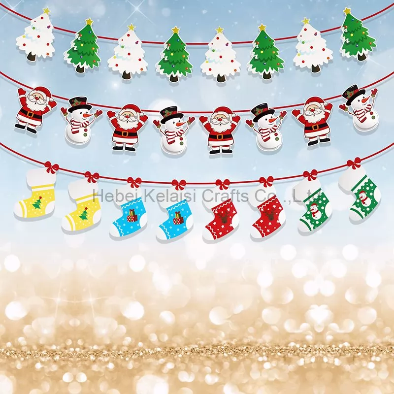 Christmas stocking banner