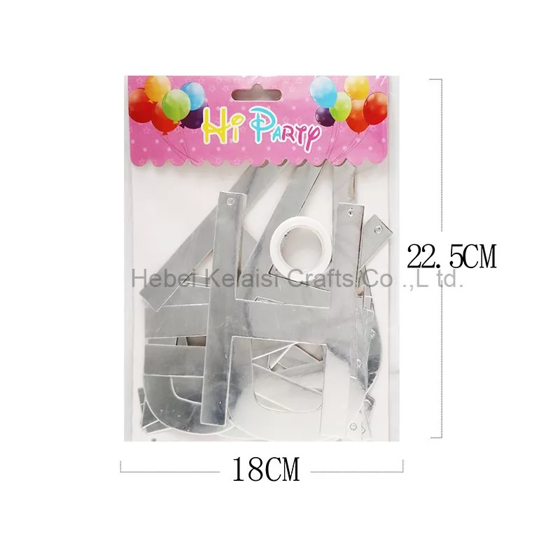 Happy Birthday Letters Banner For Party Decoration