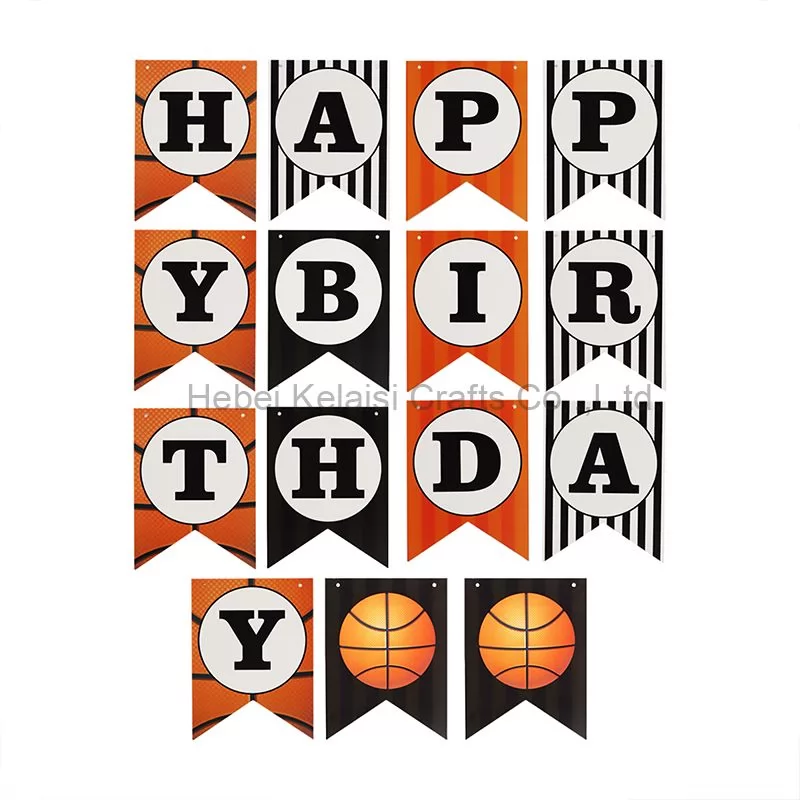 Basketball Themed Party Decorations banner