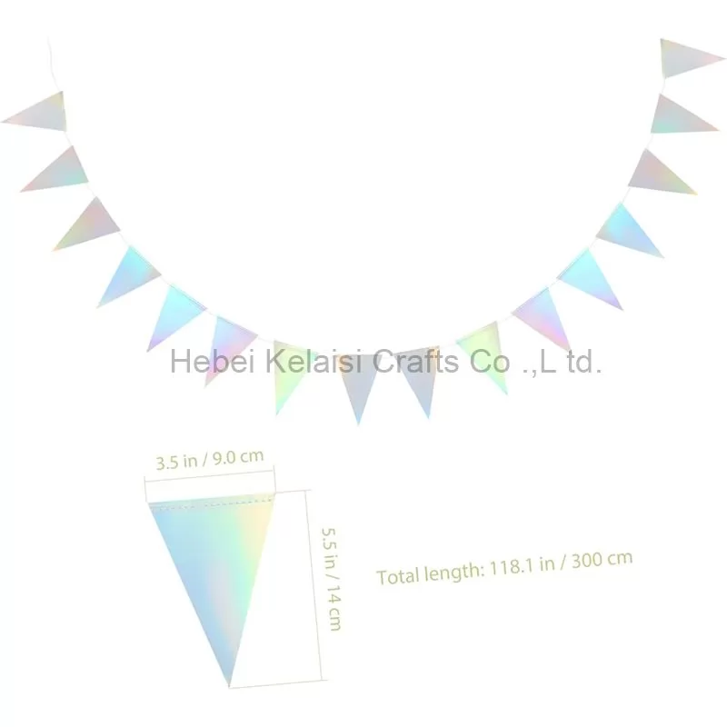 Triangle Bunting Flags Party Triangle Banners