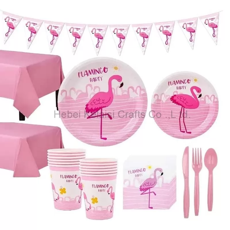 Flamingo Pleasure Composable Paper Party Kit