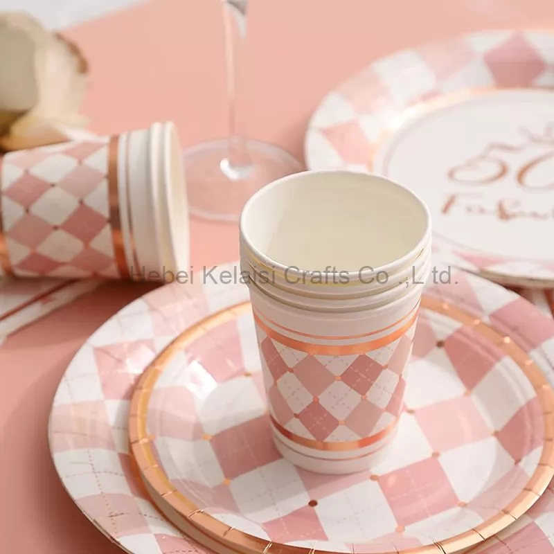 50th Birthday Plates and Napkins Party Supplies