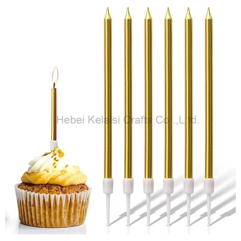 Long Thin Cake Pencil Shaped Candle