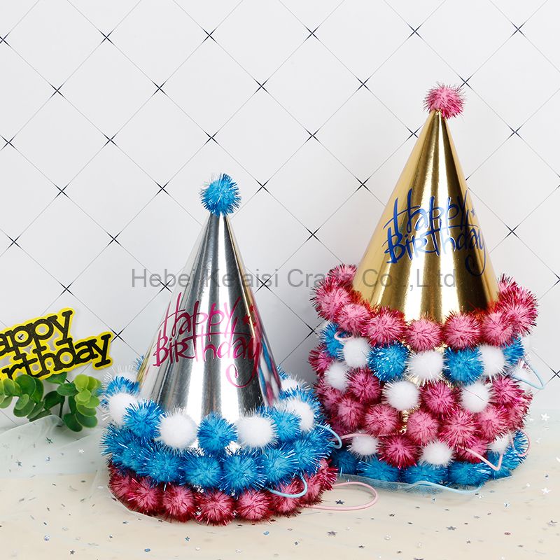 Festive fashion accessories Paper hats party decorations
