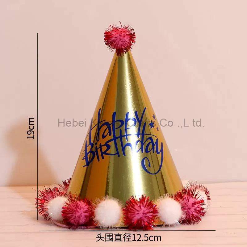 Festive fashion accessories Paper hats party decorations