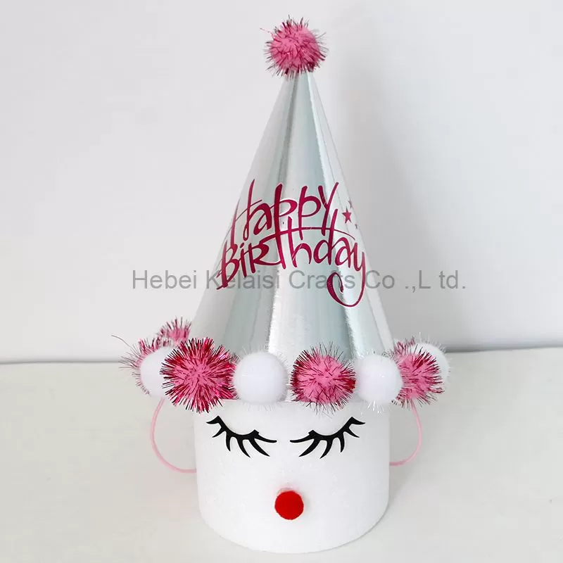 Festive fashion accessories Paper hats party decorations