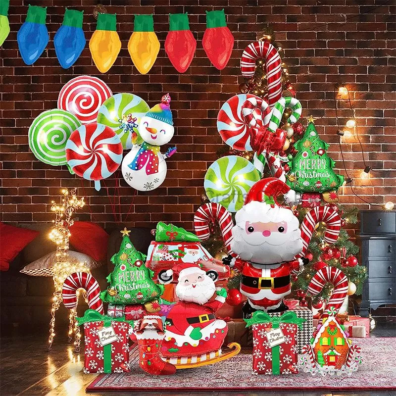 Christmas Foil Balloons