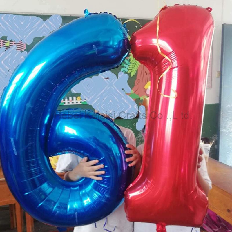 16'' number letter balloons