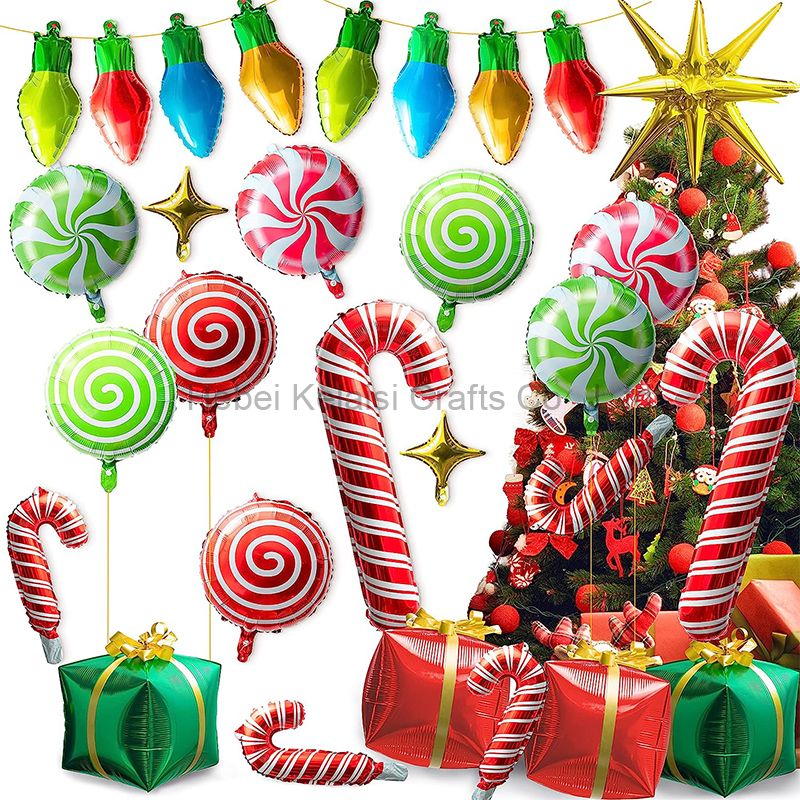 Christmas Party Balloons Supplies
