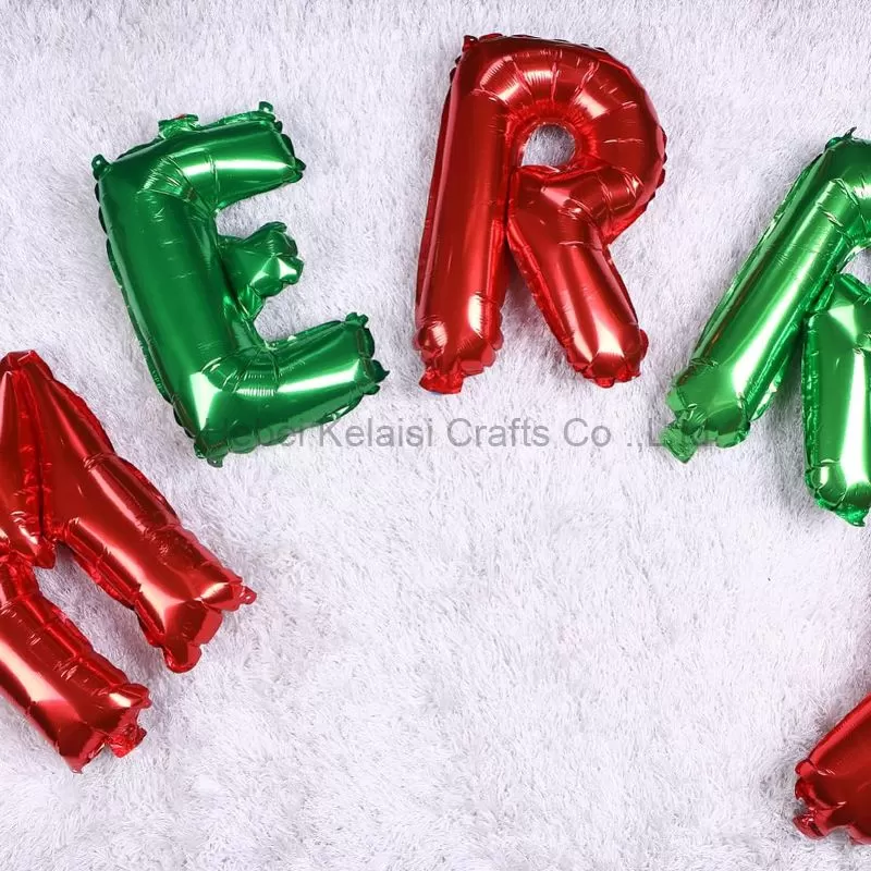 Merry Christmas Decorations Balloon Set