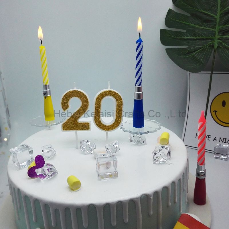 Musical birthday candles