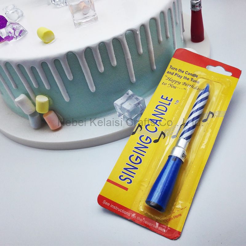 Musical birthday candles