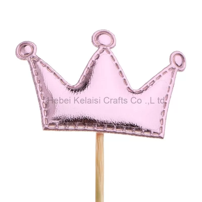 Tiara Purple & Pink Cupcake Topper