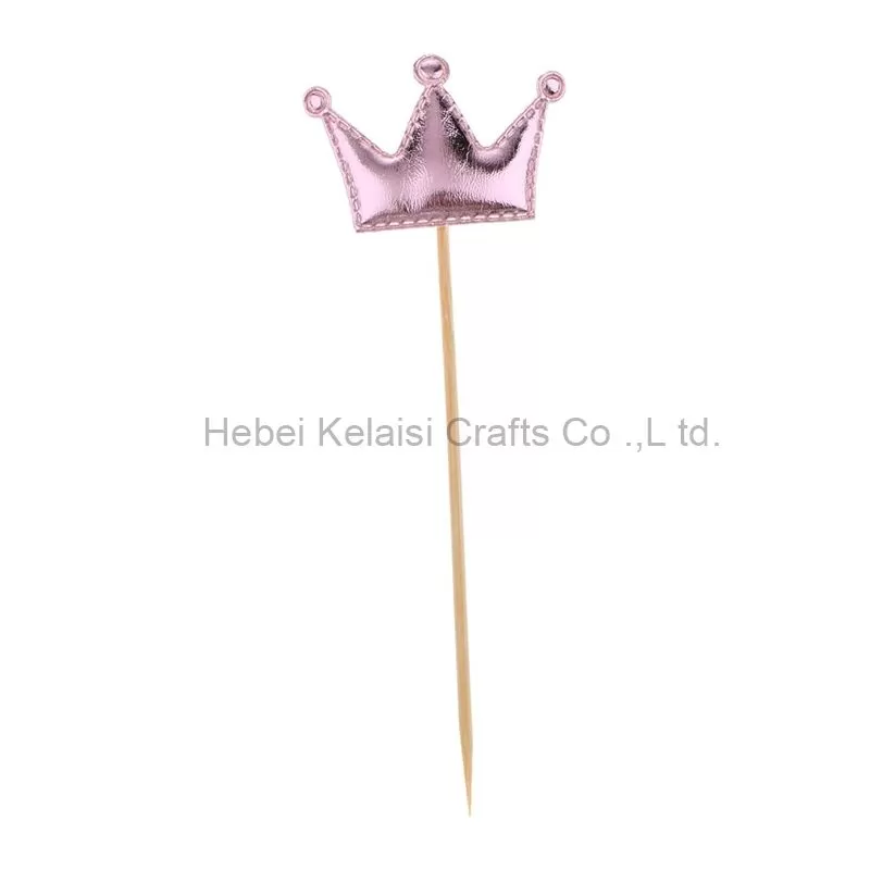 Tiara Purple & Pink Cupcake Topper