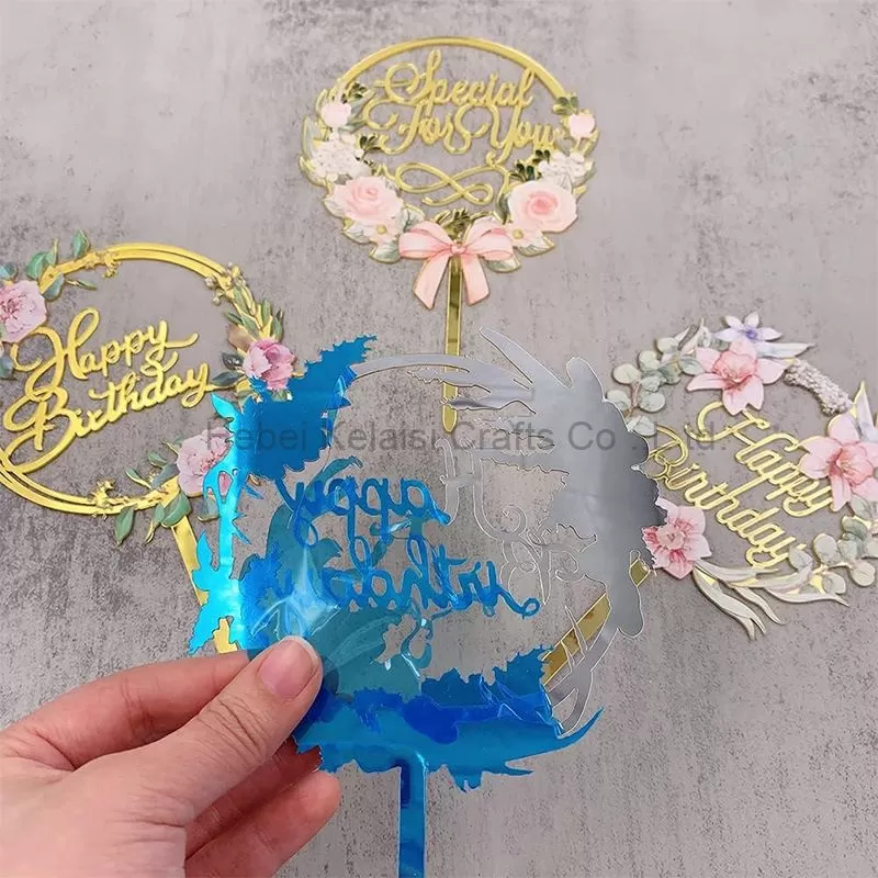 Flower Cake Toppers