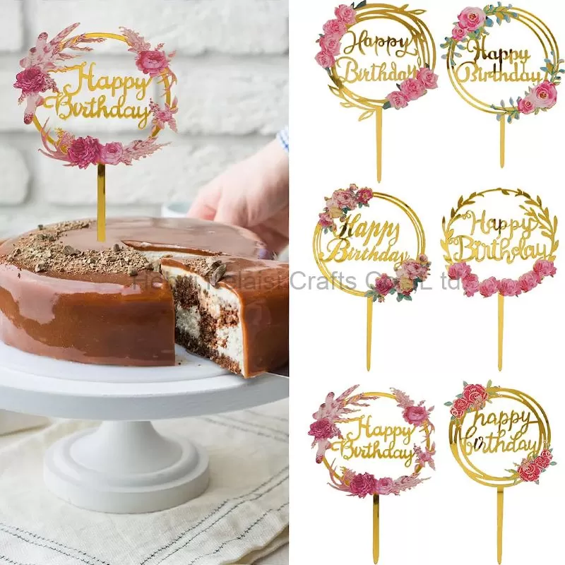 Happy Birthday Cake Topper