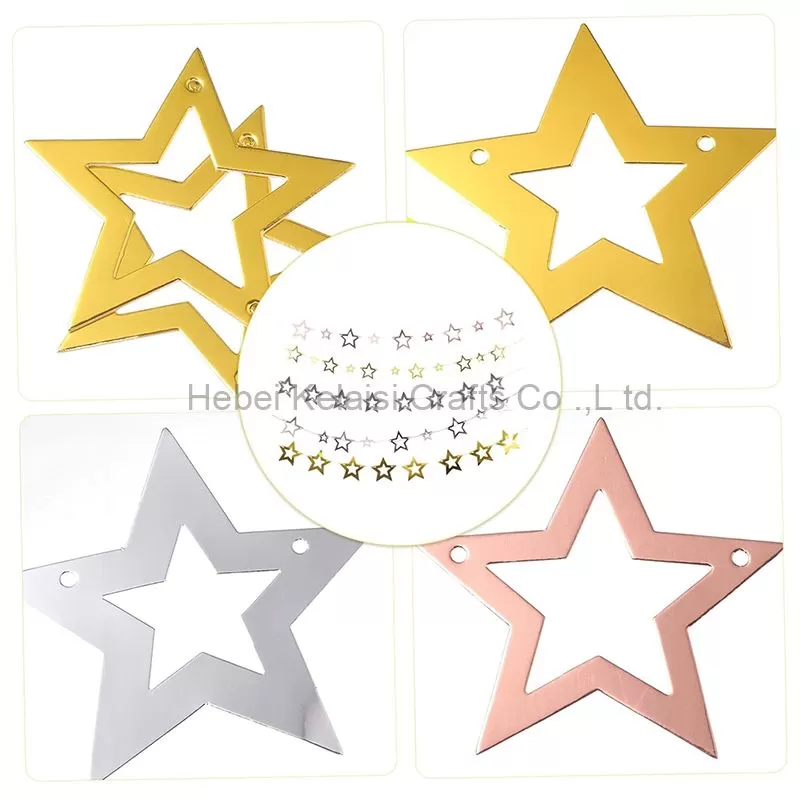 Star Garland Party Paper Banner Decoration
