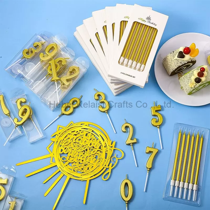 84 Pcs Birthday Candles Set