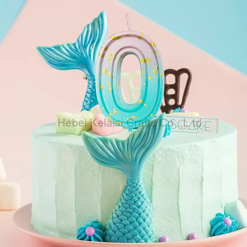 Number Birthday Cake Candle For Birthday Party Decoration