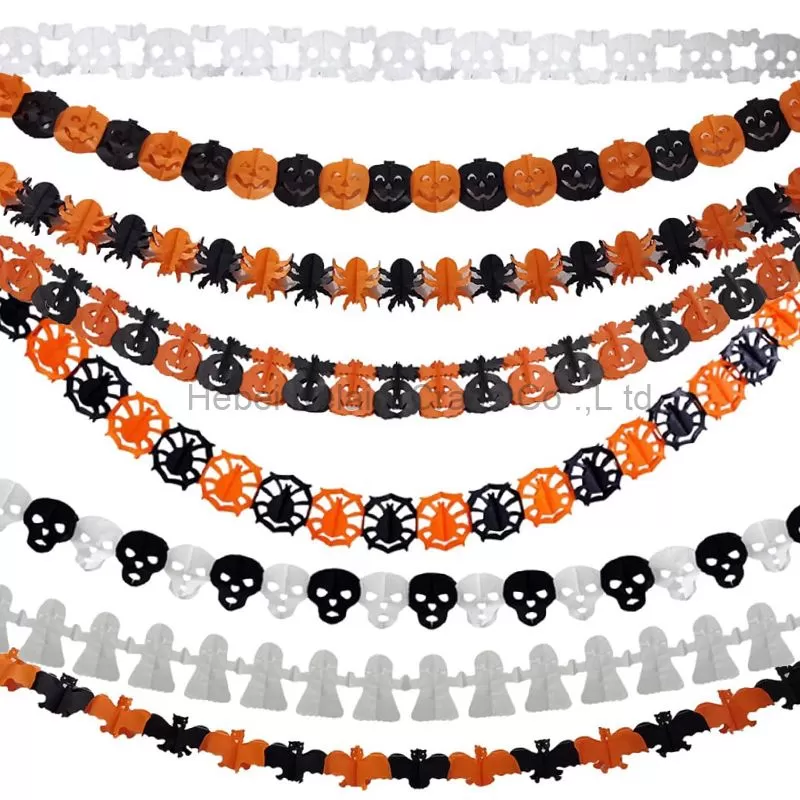 8pcs Halloween Pumpkin Banner